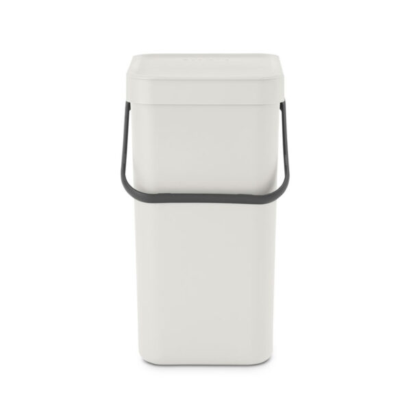 Afvalemmer Sort & Go 12 liter lichtgrijs - VB 213281 - Afbeelding 2