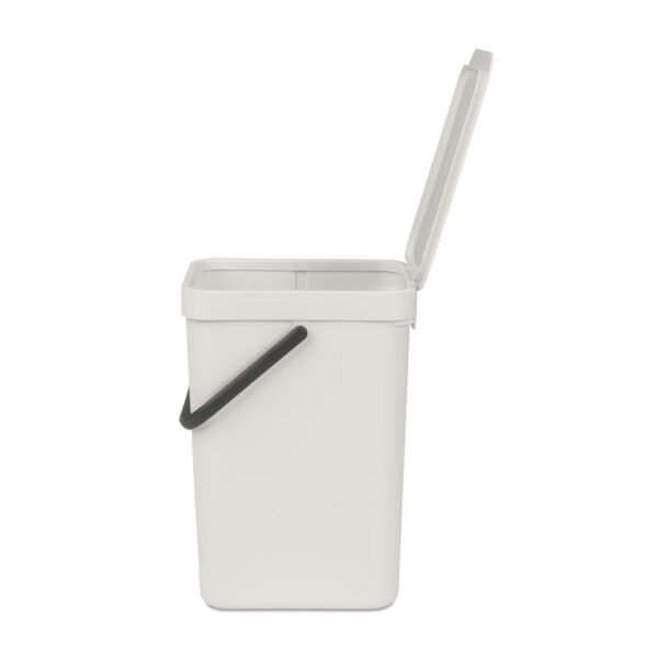 Afvalemmer Sort & Go 12 liter lichtgrijs - VB 213281 - Afbeelding 3