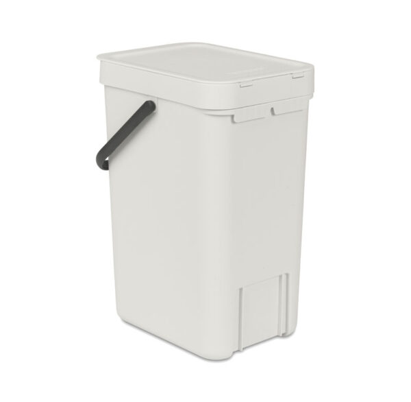 Afvalemmer Sort & Go 12 liter lichtgrijs - VB 213281 - Afbeelding 4