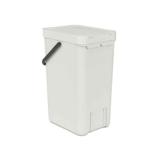 Afvalemmer Sort & Go 16 liter lichtgrijs - VB 213465 - Afbeelding 4