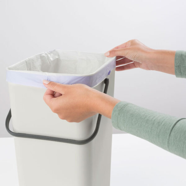 Afvalemmer Sort & Go 16 liter lichtgrijs - VB 213465 - Afbeelding 8