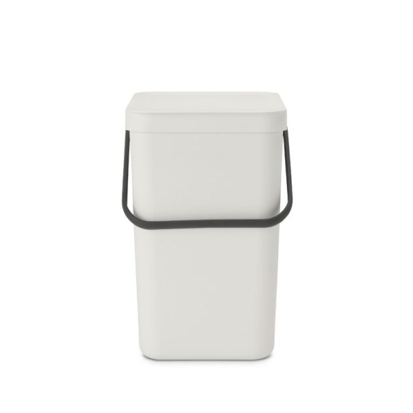 Afvalemmer Sort & Go 25 liter lichtgrijs - VB 214400 - Afbeelding 2