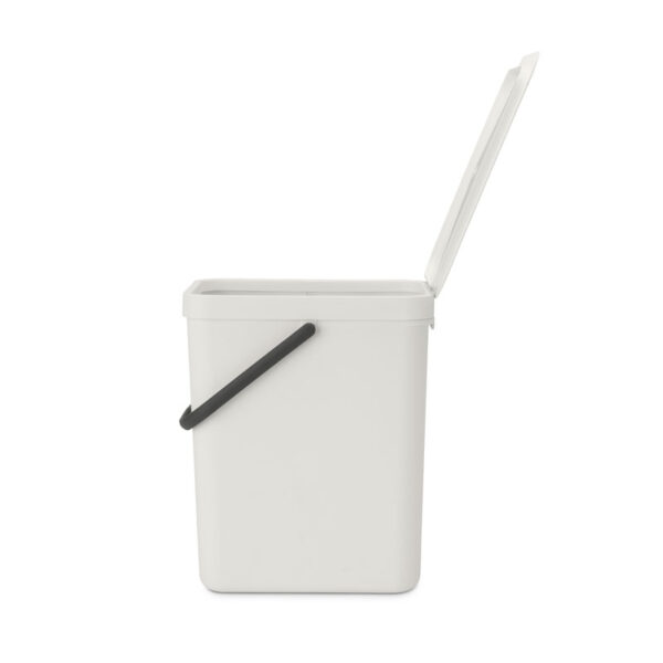 Afvalemmer Sort & Go 25 liter lichtgrijs - VB 214400 - Afbeelding 3