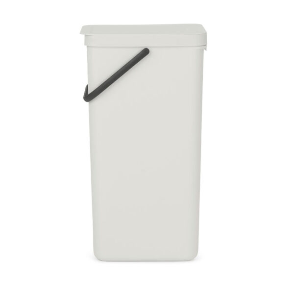Afvalemmer Sort & Go 40 liter lichtgrijs - VB 214424 - Afbeelding 3