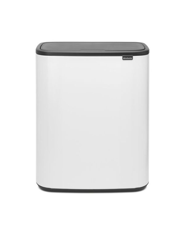 Bo Touch Bin 2x30 liter wit - VB 221408