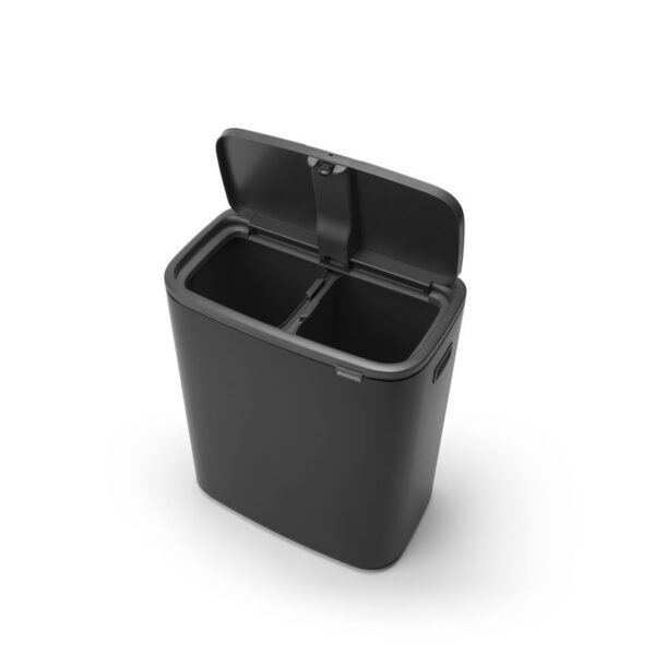 Bo Touch Bin 2x30 liter mat zwart - VB 221484 - Afbeelding 2