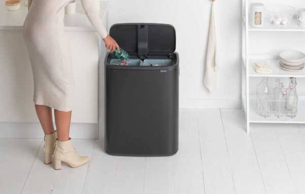 Bo Touch Bin 2x30 liter mat zwart - VB 221484 - Afbeelding 9