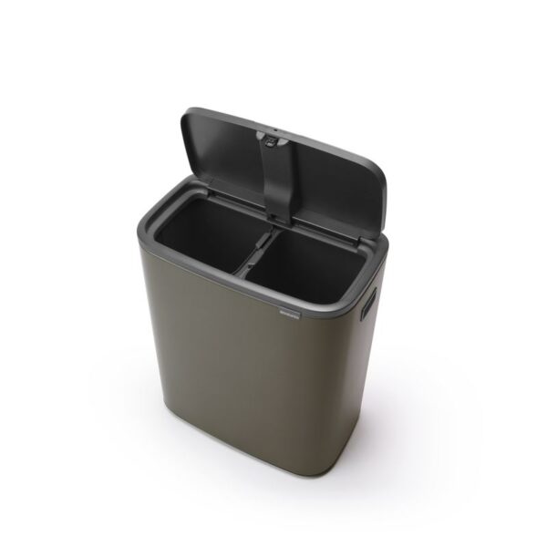 Bo Touch Bin 2x30 liter platina - VB 221521 - Afbeelding 2