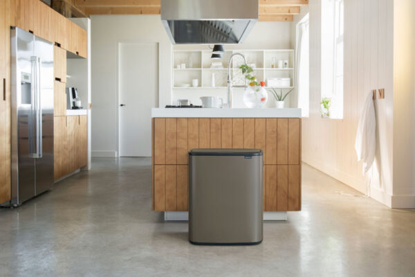 Bo Touch Bin 2x30 liter platina - VB 221521 - Afbeelding 6