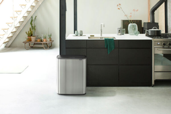 Bo Touch Bin 60 liter mat RVS FPP - VB 223082 - Afbeelding 9