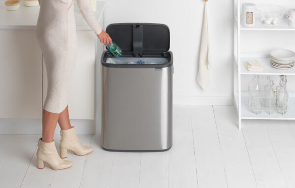 Bo Touch Bin 60 liter mat RVS FPP - VB 223082 - Afbeelding 12