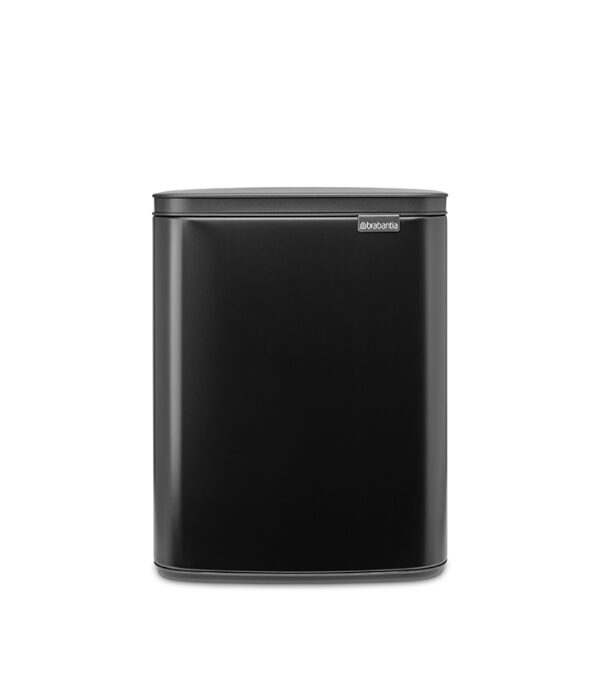 Bo Afvalbak 12 liter mat zwart - VB 230363