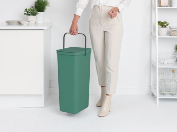 Afvalemmer Sort & Go 40 liter fir green - VB 251023 - Afbeelding 10