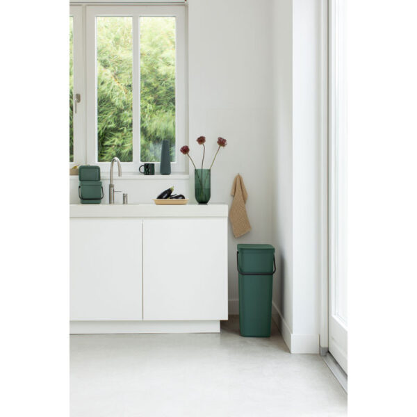 Afvalemmer Sort & Go 40 liter fir green - VB 251023 - Afbeelding 12