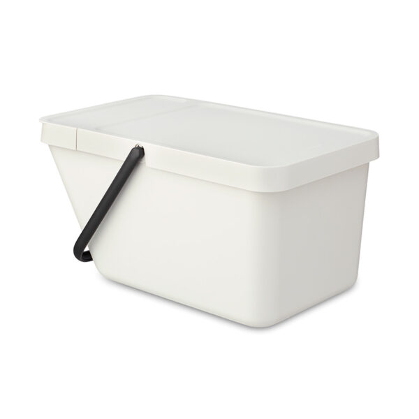 Afvalemmer Sort & Go Stapelbaar 20 liter lichtgrijs - VB 277702 - Afbeelding 4