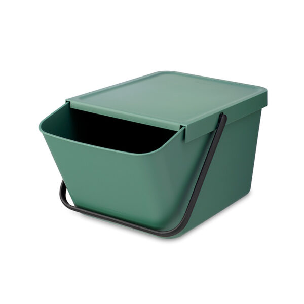 Afvalemmer Sort & Go Stapelbaar 20 liter fir green - VB 277740 - Afbeelding 2