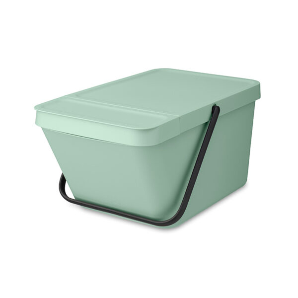 Afvalemmer Sort & Go Stapelbaar 20 liter jade - VB 277764