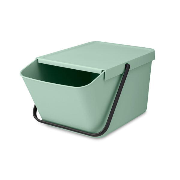 Afvalemmer Sort & Go Stapelbaar 20 liter jade - VB 277764 - Afbeelding 2