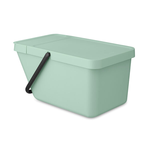 Afvalemmer Sort & Go Stapelbaar 20 liter jade - VB 277764 - Afbeelding 3