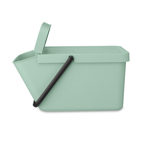 Afvalemmer Sort & Go Stapelbaar 20 liter jade - VB 277764 - Afbeelding 6