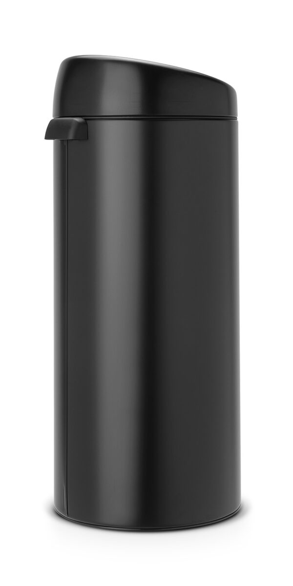 Touch Bin Afvalemmer 30 ltr, Brabantia mat zwart - - Afbeelding 2