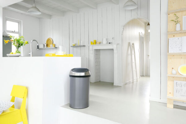 Touch Bin 60 liter platina - VB 402463 - Afbeelding 4