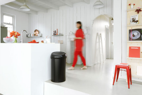 Touch Bin 60 liter mat zwart - VB 402562 - Afbeelding 5