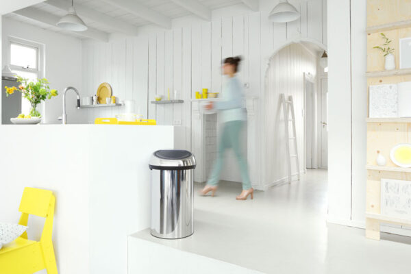 Touch Bin 60 liter chroom - VB 402609 - Afbeelding 5