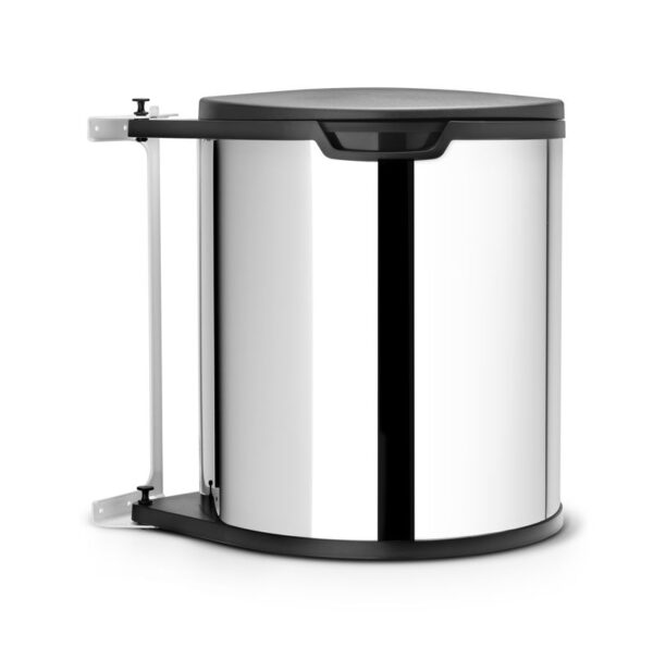 Inbouwafvalemmer Built-In 15 liter chroom - VB 418181