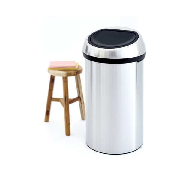 Touch Bin 60 liter mat RVS FFP - VB 484506 - Afbeelding 4