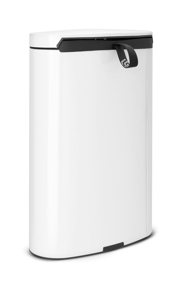 Pedaalemmer FlatBack+ 40 liter Wit - Flatback - Afbeelding 3