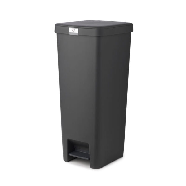 Pedaalemmer StepUp 40 liter donkergrijs - VB 800023