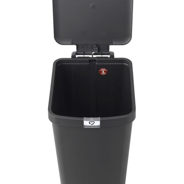 Pedaalemmer StepUp 40 liter donkergrijs - VB 800023 - Afbeelding 8