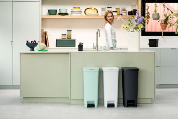 Pedaalemmer StepUp 40 liter jade - VB 800108 - Afbeelding 16
