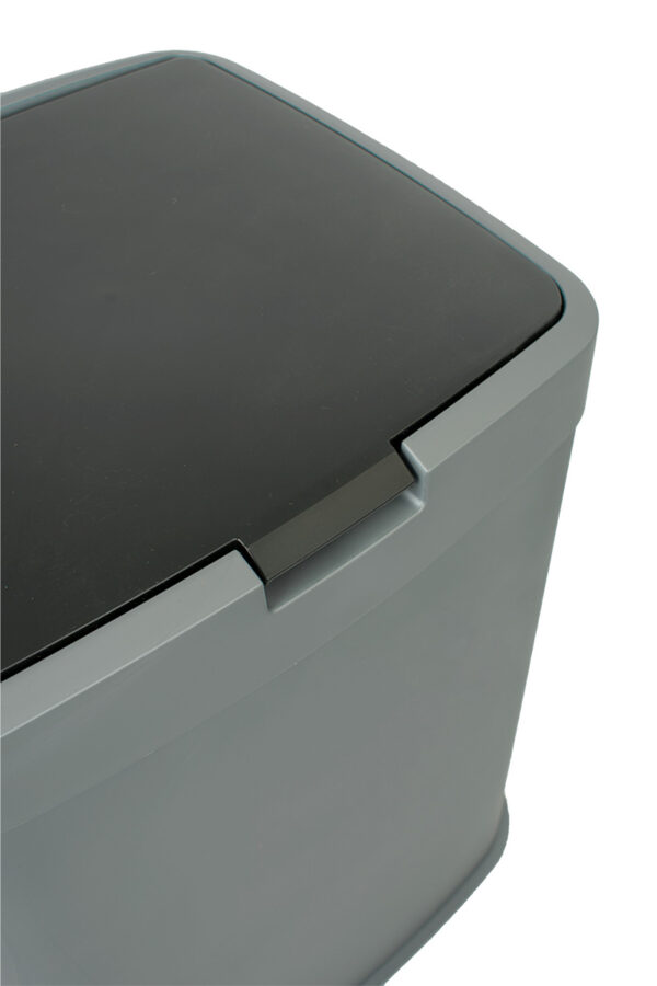 Afvalbak 70 liter grijs, zwart - VB 140066 - Afbeelding 4