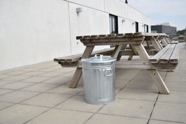 VB 310015 verzinkt Trashcan 54ltr. - Afbeelding 11
