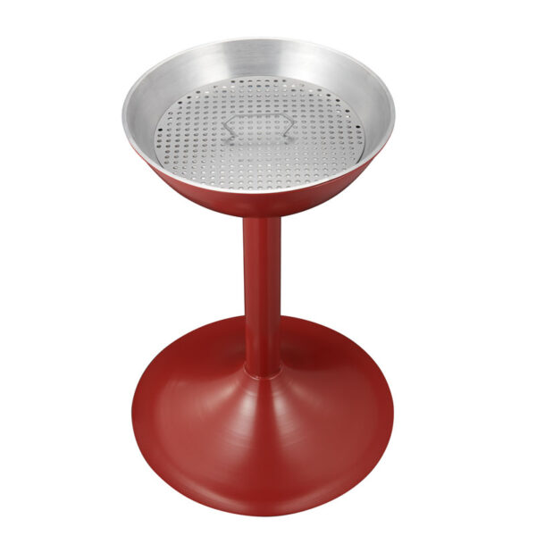Zandasbak Ø41 rood - VB 100000 - Afbeelding 2