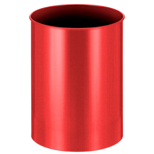 Ronde papierbak 30 liter rood - VB 100300
