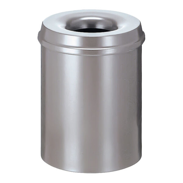 Vlamdovende papierbak 15 liter zilver - VB 101500