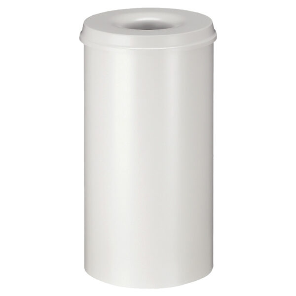 Vlamdovende papierbak 50 liter grijswit (R9002) - VB 105000