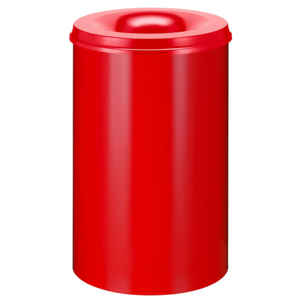 Vlamdovende papierbak 110 liter rood - VB 111000
