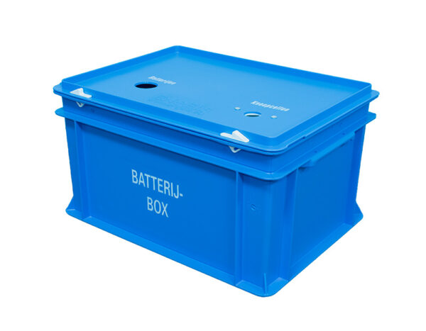 Batterijbox blauw - VB 320400