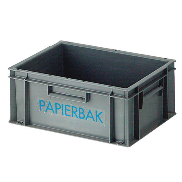 Papierverzamelbak grijs - VB 210270