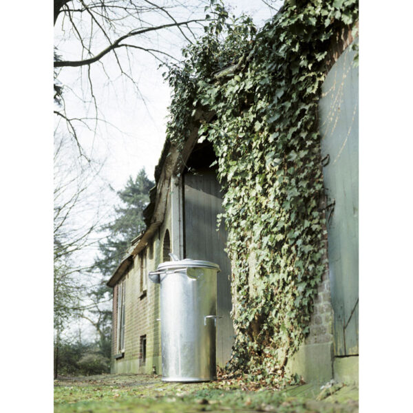 Staalverzinkte afvalbak 110 liter verzinkt - VB 110110 - Afbeelding 2