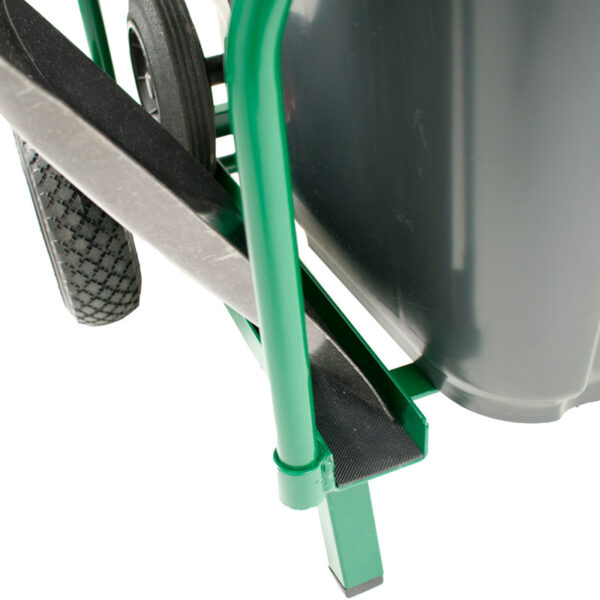 Containerkar compleet met 1x 240 liter container en accessoires groen - VB 950000 - Afbeelding 4