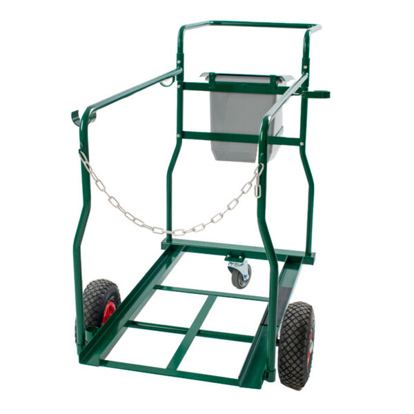 Containerkar voor 2x 120 ltr container groen - VB 950500 - Afbeelding 2