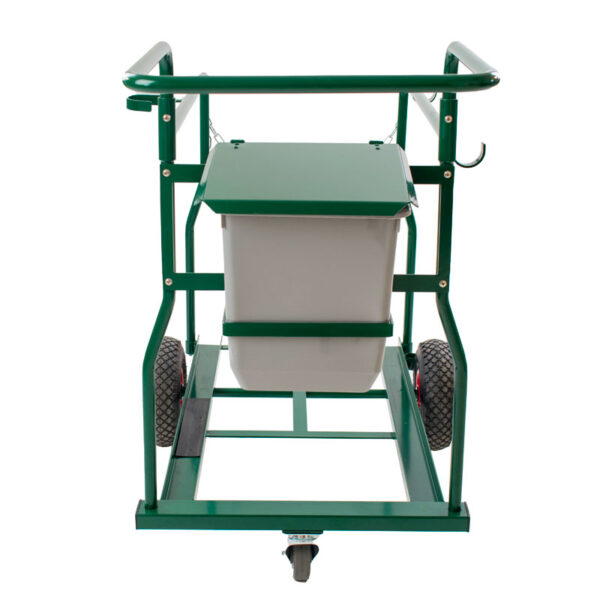 Containerkar voor 2x 120 ltr container groen - VB 950500 - Afbeelding 3