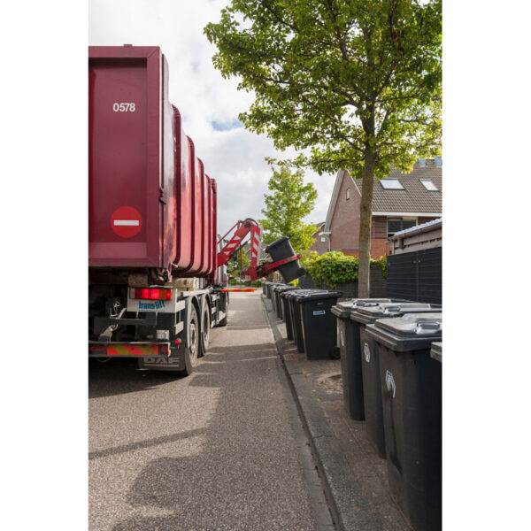 Mini-container 240 liter grijs - VB 240000 - Afbeelding 3