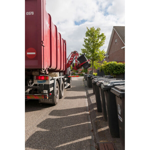 Mini-container 240 liter grijs - VB 240000 - Afbeelding 4