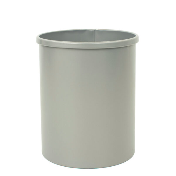 Ronde papierbak 15 liter aluminium - VB 100100
